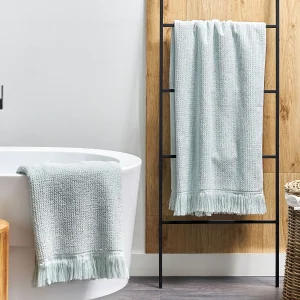 2-delige handdoekset ATIU Badstof Mintgroen 2-delige handdoekset ATIU Badstof Mintgroen