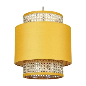 Hanglamp geel/naturel BOERI Hanglamp geel/naturel BOERI