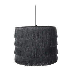 Hanglamp SUAPURE Stof Zwart