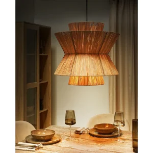 Hanglamp TELAMBA Wicker Natuurlijk Hanglamp TELAMBA Wicker Natuurlijk