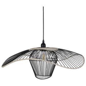 Hanglamp zwart LUNGA Hanglamp zwart LUNGA