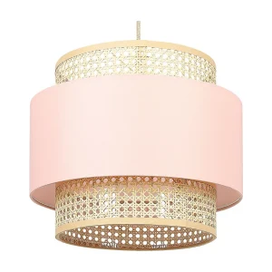 Hanglamp roze/naturel YUMURI Hanglamp roze/naturel YUMURI