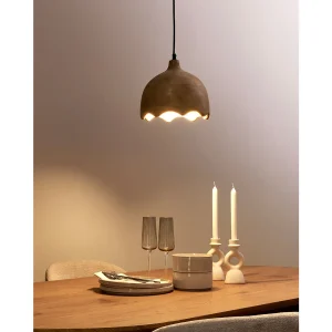 Hanglamp GOMATI Mangohout Lichtbruin Hanglamp GOMATI Mangohout Lichtbruin