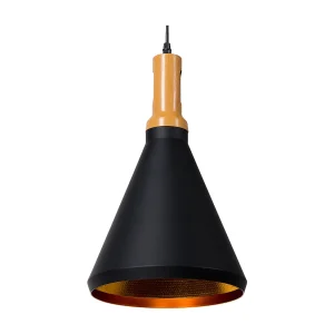 Hanglamp zwart/goud MACKENZIE
