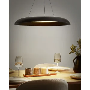 LED hanglamp SURKO Metaal Zwart LED hanglamp SURKO Metaal Zwart