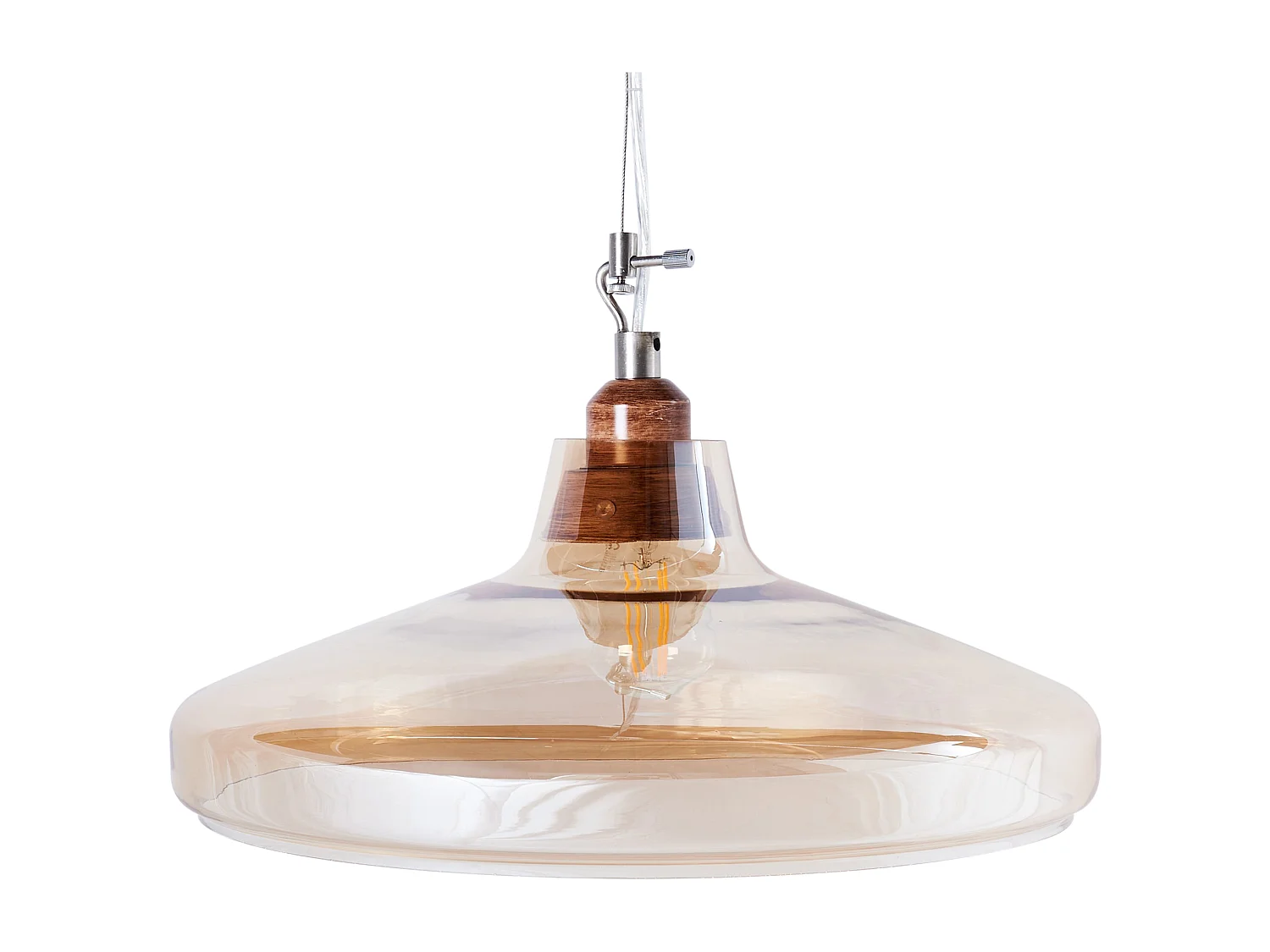 Hanglamp goudgeel ALIKOS