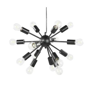 Hanglamp 15 lampen zwart BALAGAS Hanglamp 15 lampen zwart BALAGAS