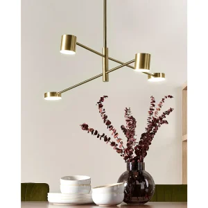 Hanglamp BANDON Metaal Goud Hanglamp BANDON Metaal Goud