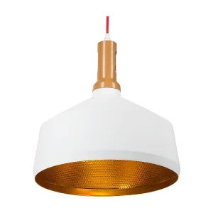 Hanglamp wit/goud SEPIK Hanglamp wit/goud SEPIK