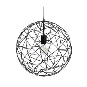 Hanglamp zwart LEMME Hanglamp zwart LEMME