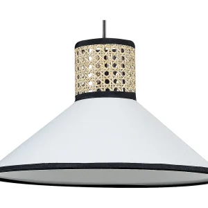 Hanglamp wit/ naturel MANTUA Hanglamp wit/ naturel MANTUA