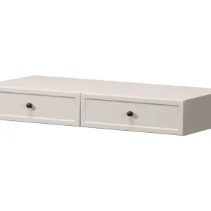 Hangende console van kasjmier met 2 lades 100×15 cm Hangende console van kasjmier met 2 lades 100×15 cm
