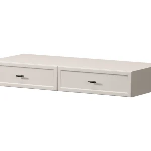 Hangende console van kasjmier met 2 lades 100×15 cm Hangende console van kasjmier met 2 lades 100×15 cm