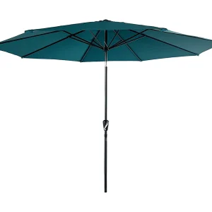 HAPUNA rechte ronde paraplu 3,30m diameter blauw HAPUNA rechte ronde paraplu 3,30m diameter blauw