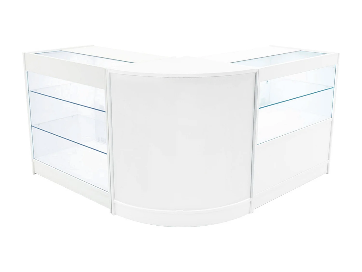 Hera LED Winkel Toonbank Set K900, C900 & CM60 - Wit