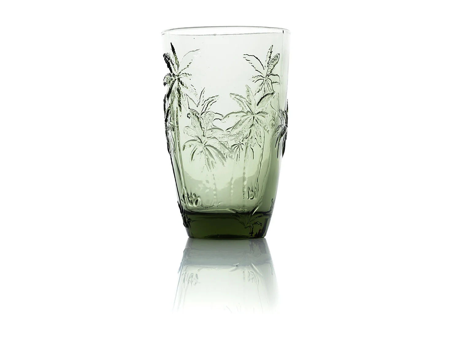 Het Palm Breeze Highball Glas - Groen