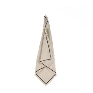 De Tuscany Servet – Naturel Zwart – 45×45 De Tuscany Servet – Naturel Zwart – 45×45