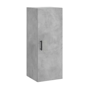 Bovenkast 34,5x34x90 cm betongrijs Bovenkast 34,5x34x90 cm betongrijs