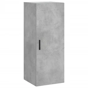 Bovenkast 34,5x34x90 cm betongrijs Bovenkast 34,5x34x90 cm betongrijs