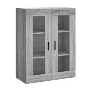 Bovenkast 69,5x34x90 cm grijs sonoma eikenkleurig Bovenkast 69,5x34x90 cm grijs sonoma eikenkleurig