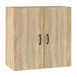 Hangkast 60x31x60 cm bewerkt hout sonoma eikenkleurig Hangkast 60x31x60 cm bewerkt hout sonoma eikenkleurig