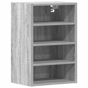 Bovenkast Riga 40×29,5×60 cm bewerkt hout grijs sonoma eikenkleurig Bovenkast Riga 40×29,5×60 cm bewerkt hout grijs sonoma eikenkleurig