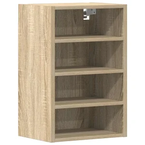 Bovenkast Riga 40×29,5×60 cm bewerkt hout sonoma eikenkleurig Bovenkast Riga 40×29,5×60 cm bewerkt hout sonoma eikenkleurig