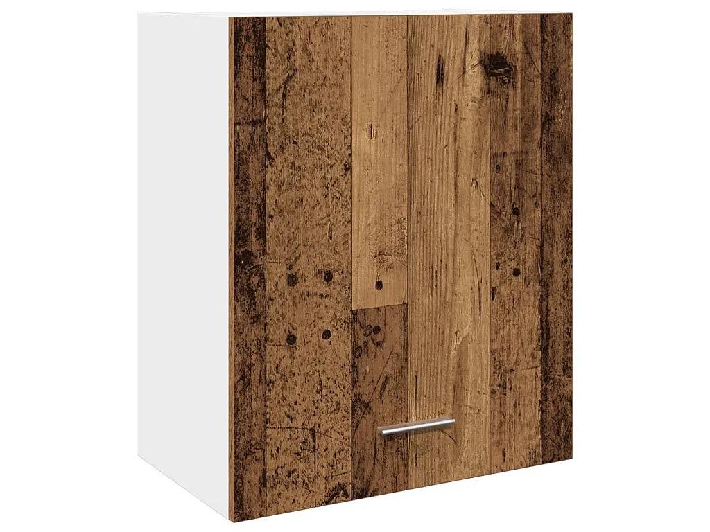 Bovenkast Lyon 50x31x60 cm bewerkt hout oud houtkleurig