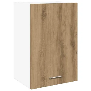 Bovenkast Lyon 40x31x60 cm bewerkt hout artisanaal eikenkleur