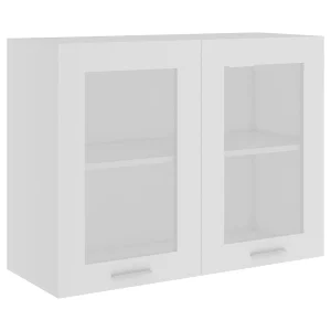 Bovenkast Lyon 80x31x60 cm bewerkt hout wit Bovenkast Lyon 80x31x60 cm bewerkt hout wit