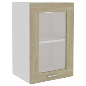 Bovenkast Lyon 40x31x60 cm bewerkt hout sonoma eikenkleurig