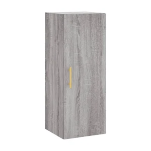 Bovenkast 34,5x34x90 cm grijs sonoma eikenkleurig Bovenkast 34,5x34x90 cm grijs sonoma eikenkleurig