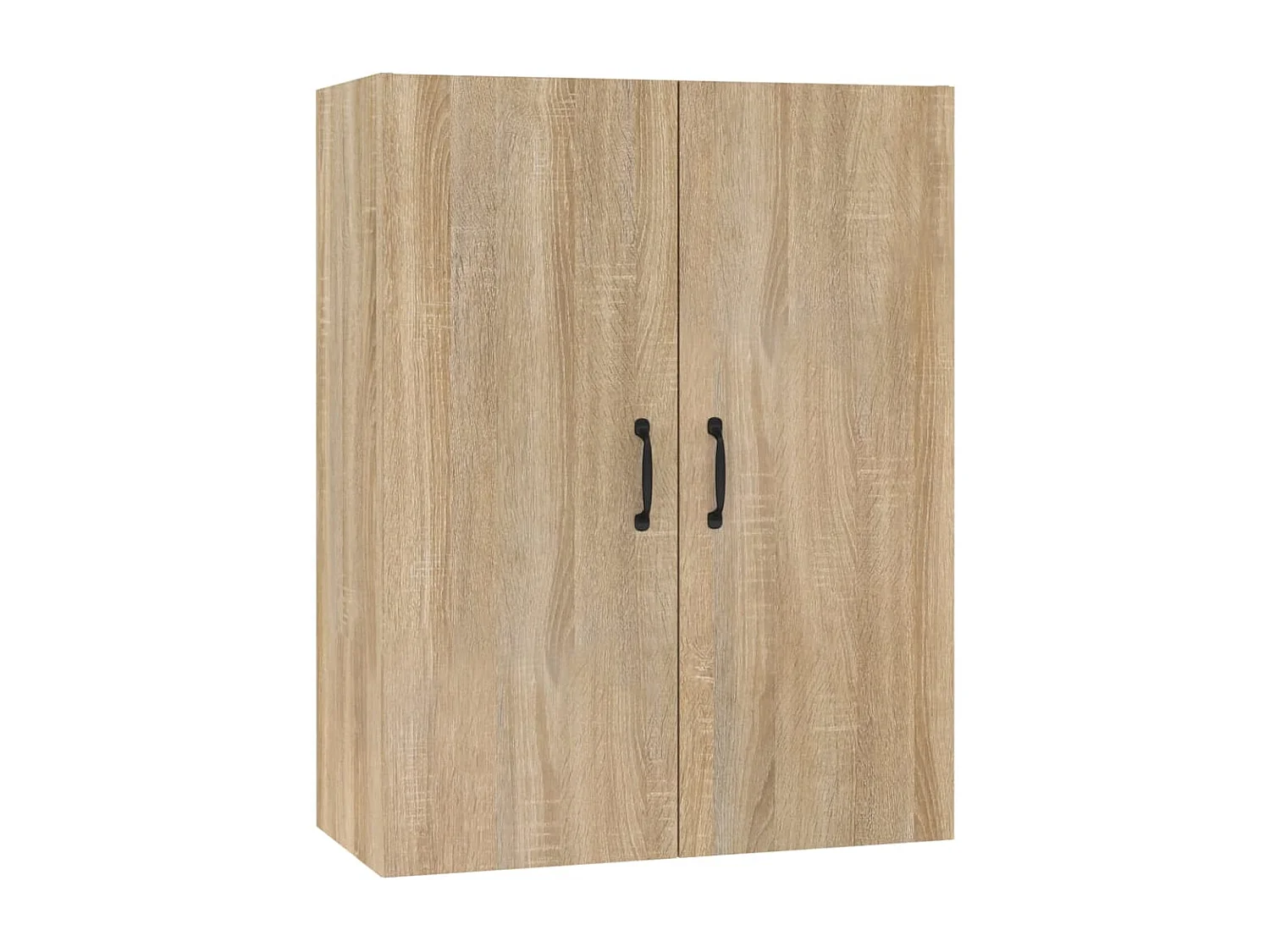 Hangkast 69,5x34x90 cm bewerkt hout sonoma eikenkleurig