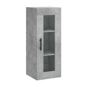 Bovenkast 34,5x34x90 cm betongrijs Bovenkast 34,5x34x90 cm betongrijs