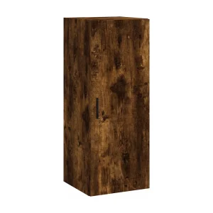 Bovenkast 34,5x34x90 cm gerookt eikenkleurig Bovenkast 34,5x34x90 cm gerookt eikenkleurig