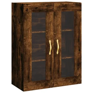 Bovenkast 69,5x34x90 cm gerookt eikenkleurig