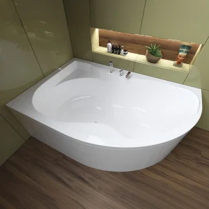 Hoekbad DORA 170×110 links met acrylschort | Afvoer & voeten GRATIS! Hoekbad DORA 170×110 links met acrylschort | Afvoer & voeten GRATIS!