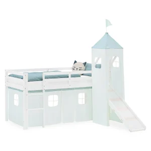 Halfhoogslaper voor Kinderen 90×200 cm Wit Halfhoogslaper voor Kinderen 90×200 cm Wit