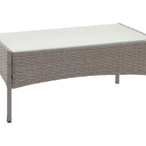 Polyrotan tuintafel Hamar,  grijs