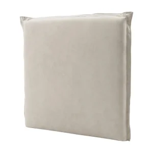 Gestoffeerd hoofdbord beige 90/105 cm