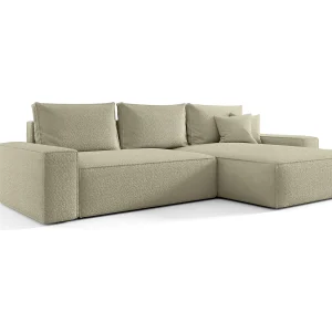 Hoekbank CALIFORNIA rechts donkerbeige Bukle Quelle 6 – slaapfunctie, bedkist Hoekbank CALIFORNIA rechts donkerbeige Bukle Quelle 6 – slaapfunctie, bedkist