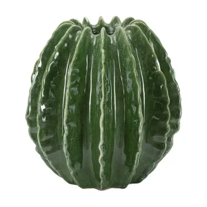 Groene keramische vaas, ø 23,5×24,5 cm Groene keramische vaas, ø 23,5×24,5 cm