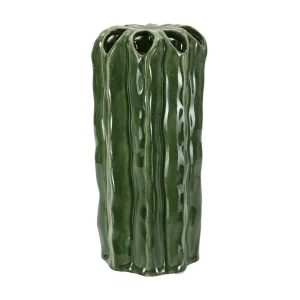 Groene keramische vaas, ø 11,5×23,5 cm Groene keramische vaas, ø 11,5×23,5 cm