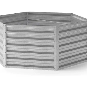 Hochbeet silber 129x129x60 Hochbeet silber 129x129x60