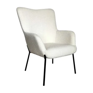Glasgow fauteuil bouclé wit. Glasgow fauteuil bouclé wit.