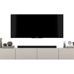 Hangend TV-meubel met 4 deuren – romp kasjmier mat, fronten kasjmier mat – 240 cm Hangend TV-meubel met 4 deuren – romp kasjmier mat, fronten kasjmier mat – 240 cm