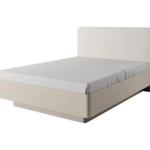 Gestoffeerd bed, 214 x 156,5 x 102,5 cm, alleen het frame, matras niet inbegrepen. Gestoffeerd bed, 214 x 156,5 x 102,5 cm, alleen het frame, matras niet inbegrepen.
