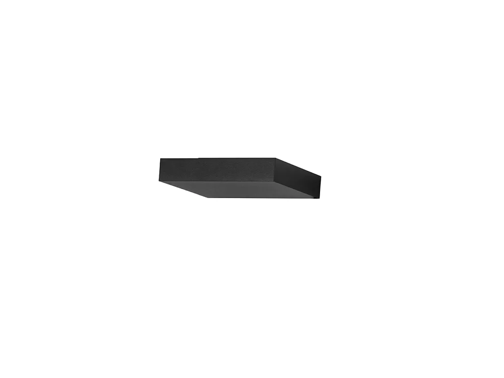 Guia - Fabas Luce Aluminium LED Wandlamp - Geïntegreerde LED IP20 Zwart - 32 cm