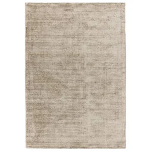 Handgeweven tapijt van viscose – 200x290cm – Beige – Blade Handgeweven tapijt van viscose – 200x290cm – Beige – Blade