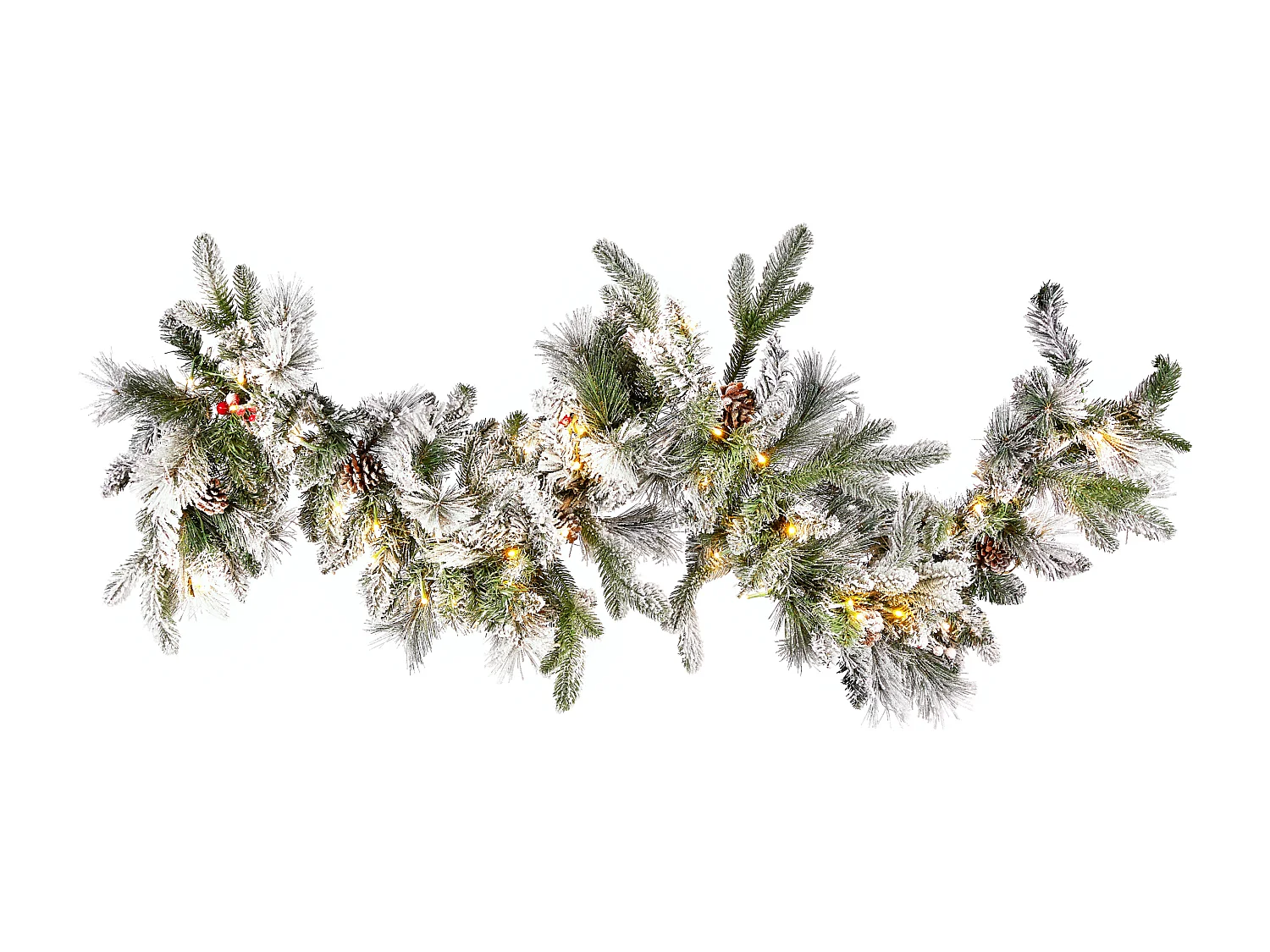 Guirlande met verlichting 180 cm WHITEHORN